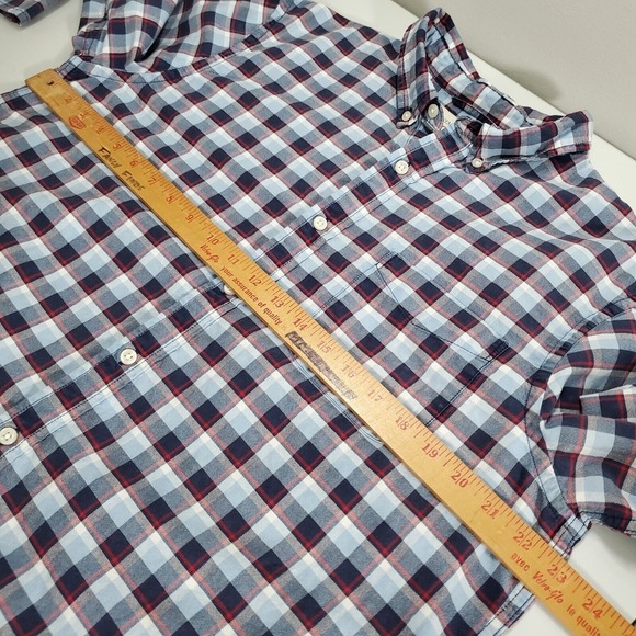 Denim Supply Ralph Lauren Men Plaid Button Long Sleeve Shirt Size L Preppy READ - Picture 10 of 13